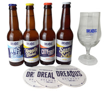 Afbeelding in Gallery-weergave laden, Bierpakket 4 bieren met glas - Dreaqus Brewery
